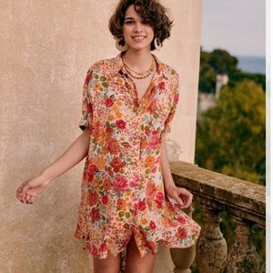 Sezane Sofia Flower Dress